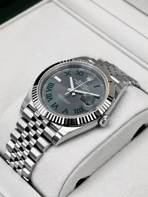 2026 Rolex Datejust 41mm 126334 Jubilee Wimbledon Dial (Unworn) for sale