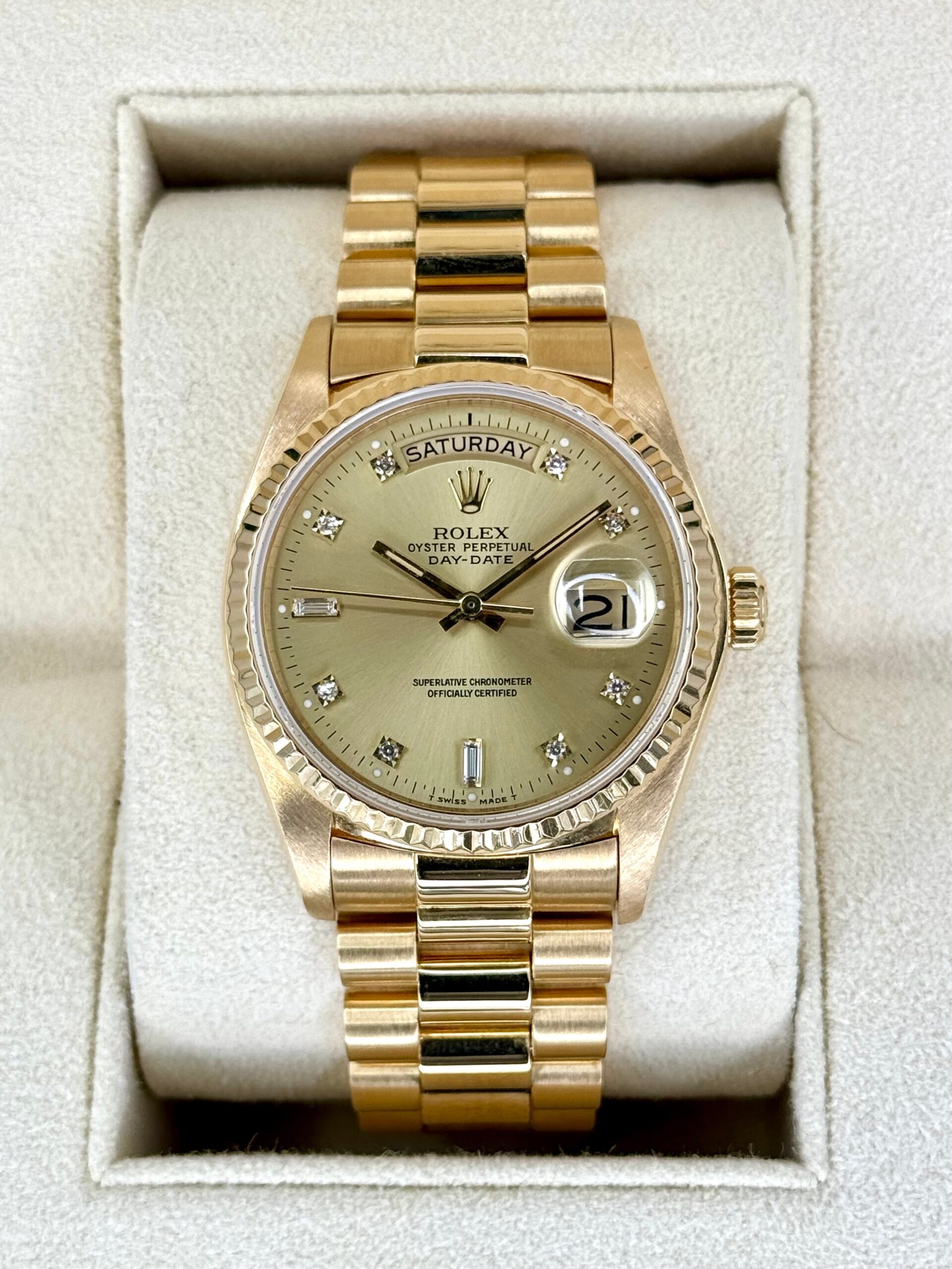 Pre owned Rolex Day-Date 18038 for sale