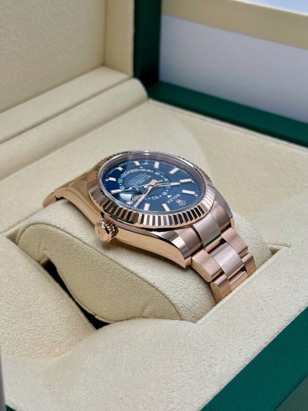 2025 Rolex Sky-Dweller 42mm 336935 Rose Gold Blue Dial (Unworn) (No. 2 of 2) for sale