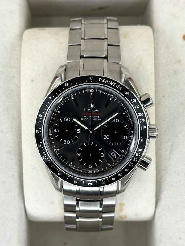 2013 Omega Speedmaster Date 40mm 323.30.40.40.06.001 Grey Dial for sale