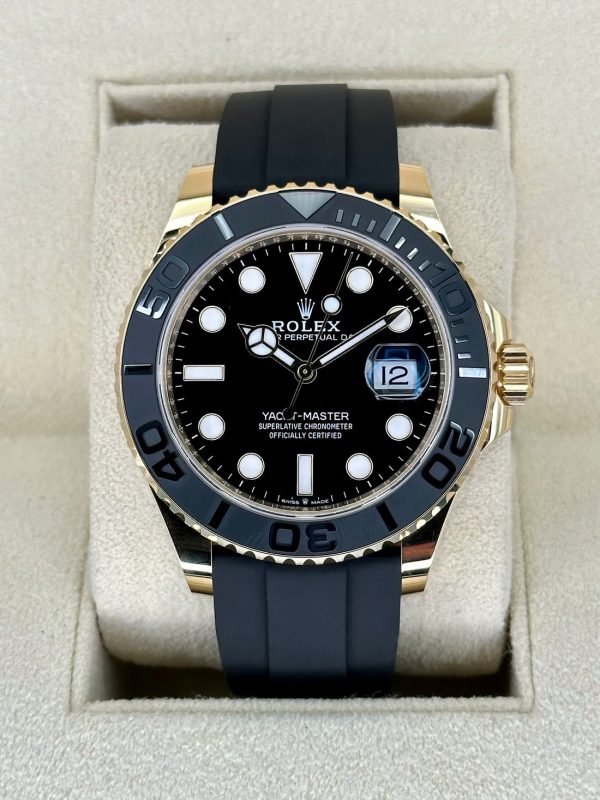 2024 Rolex Yacht-Master 42mm 226658 Gold Oysterflex Black Dial (Unworn) (No. 2 of 2) for sale