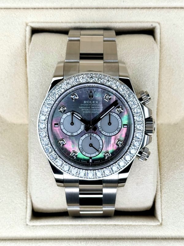 2024 Rolex Daytona 40mm 126579RBR Mother of Pearl Diamond Dial (Unworn) for sale