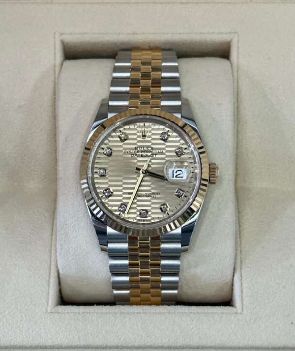2022 Rolex Datejust 36mm 126233 Two-Tone Jubilee Champagne Dial for sale