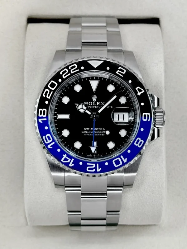 2026 Rolex GMT-Master II “Batman” 40mm 126710BLNR Oyster (Unworn) for sale