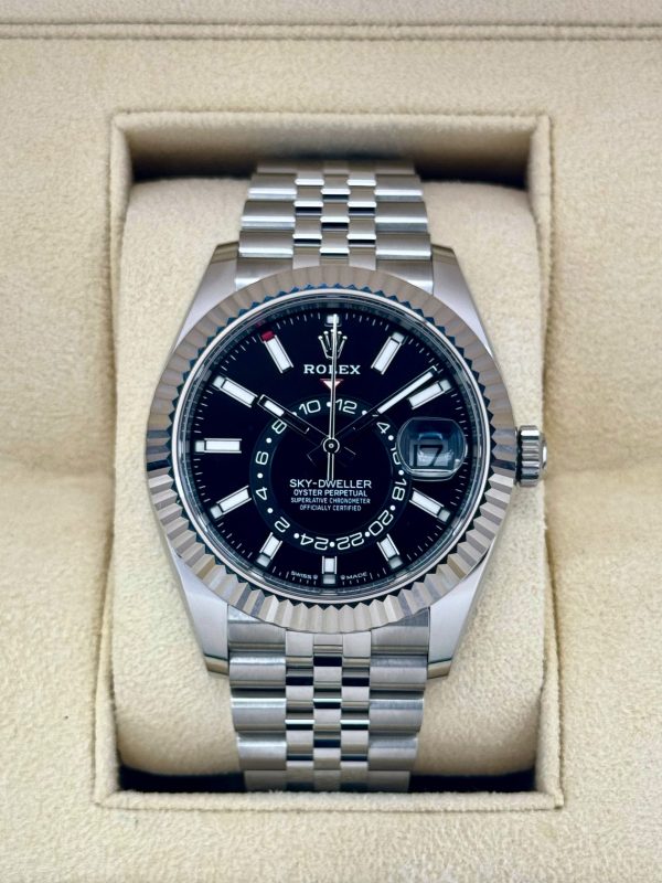 2025 Rolex Sky-Dweller 42mm 336934 Jubilee Black Dial (Unworn) for sale