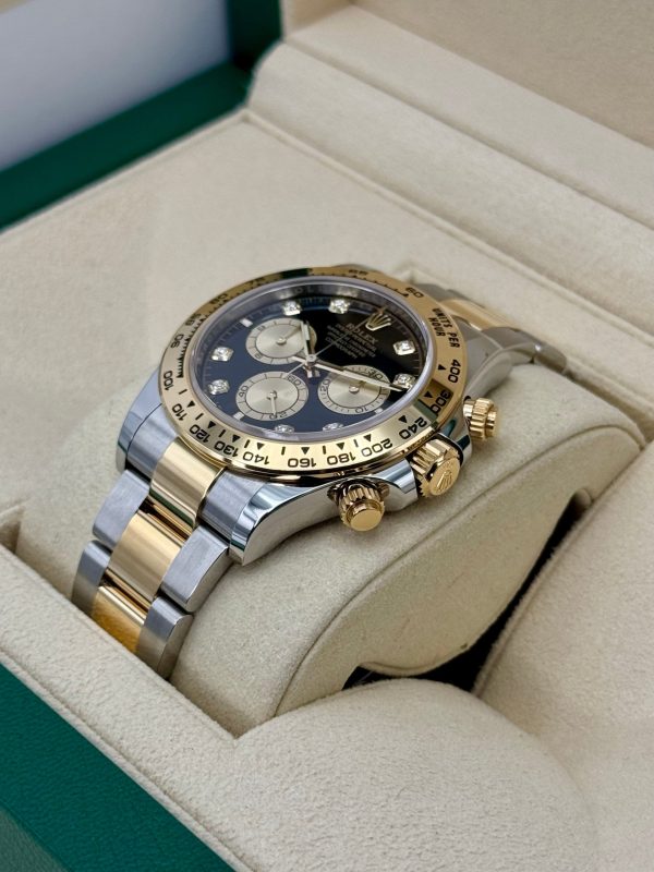2025 Rolex Daytona 40mm 126503 Two-Tone Black Diamond Dial (Unworn) for sale