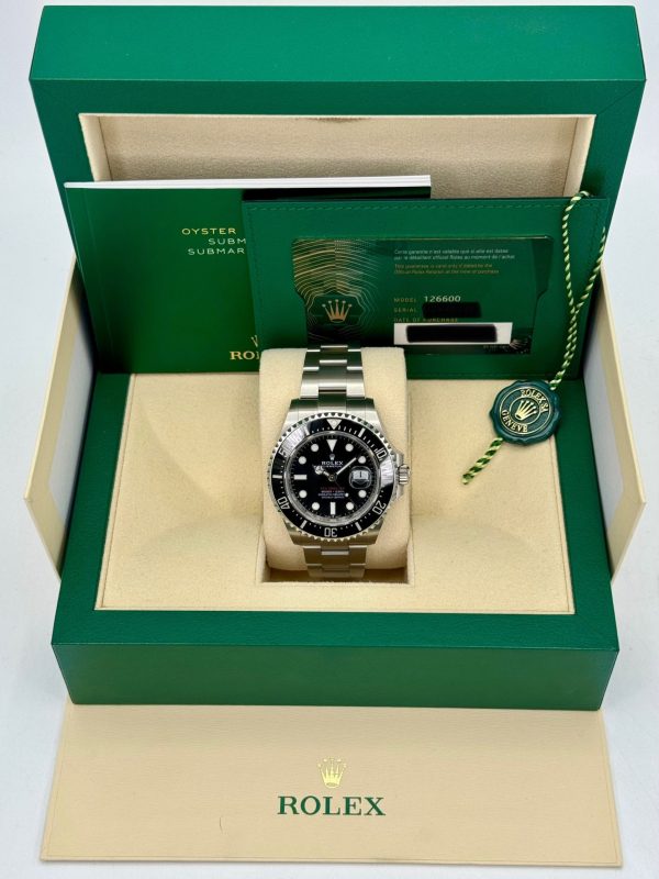 2022 Rolex Sea-Dweller 43mm 126600 Stainless Steel Black Dial for sale