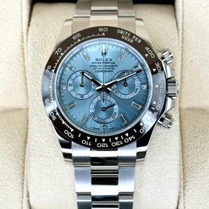2023 Rolex Daytona 40mm 116506 Platinum Ice Blue Diamond Dial for sale