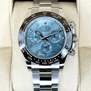 2023 Rolex Daytona 40mm 116506 Platinum Ice Blue Diamond Dial (Unworn) (No. 1 of 5) for sale