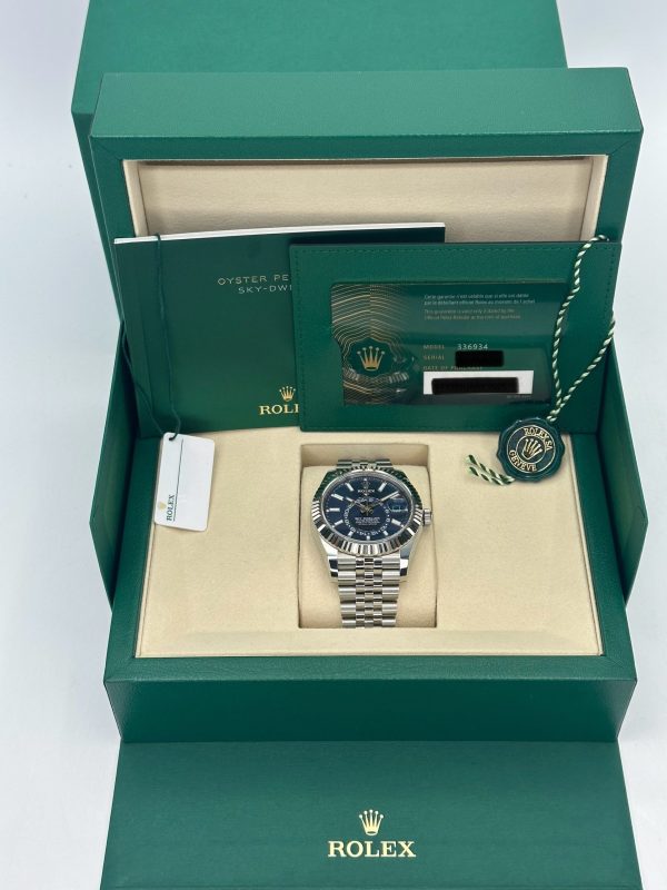 2025 Rolex Sky-Dweller 42mm 336934 Jubilee Blue Dial (Unworn) for sale