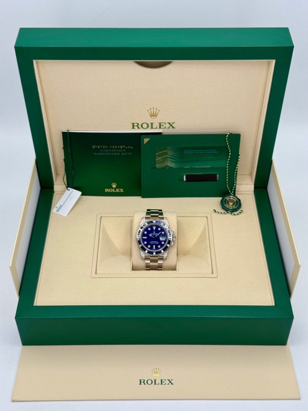 2020 Rolex Submariner 40mm 116659SABR White Gold Blue Dial for sale