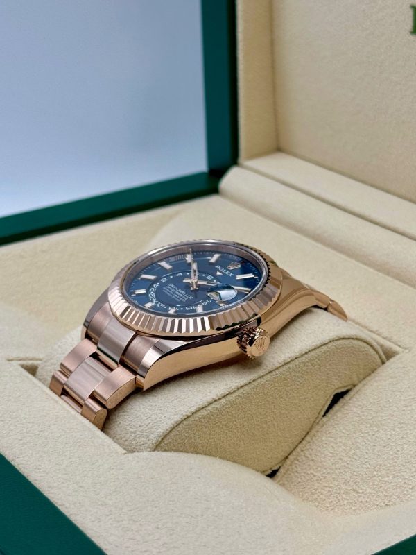 2025 Rolex Sky-Dweller 42mm 336935 Rose Gold Blue Dial (Unworn) (No. 2 of 2) for sale