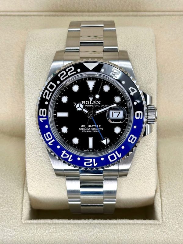 2024 Rolex GMT-Master II “Batman” 40mm 126710BLNR Oyster (Unworn) (No. 5 of 6) for sale