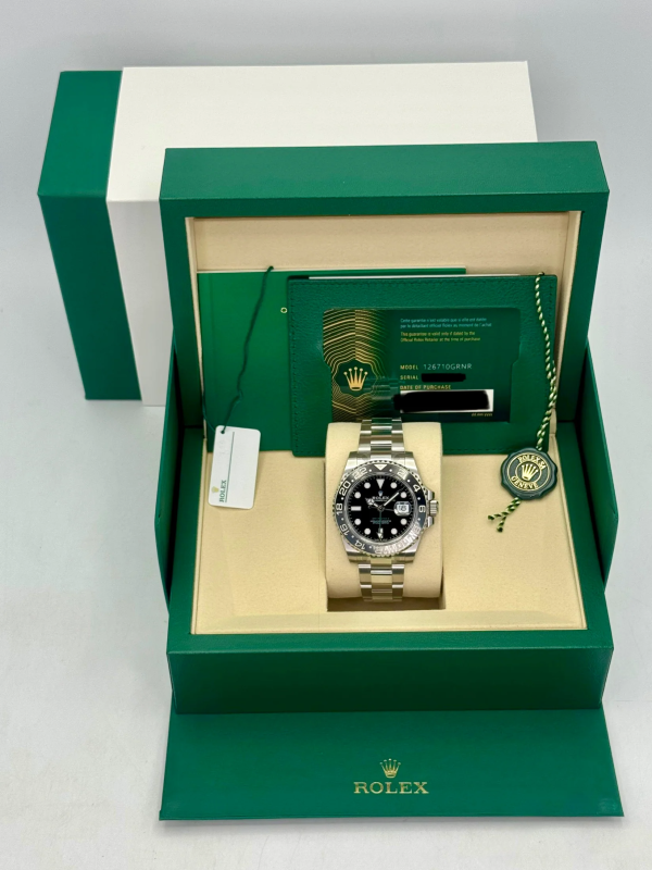 2026 Rolex GMT-Master II “Bruce Wayne” 40mm 126710GRNR Oyster (STICKERED) (Unworn) for sale