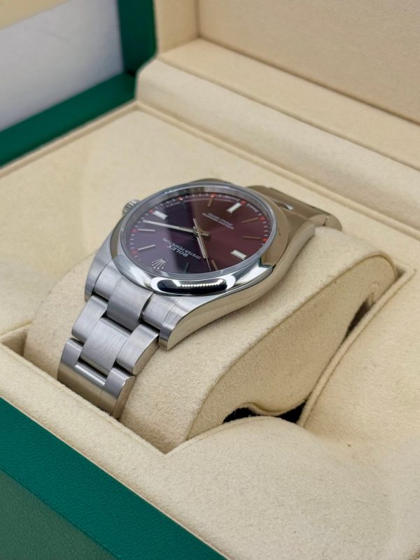2018 Rolex Oyster Perpetual 39mm 114300 Grape Dialr for sale