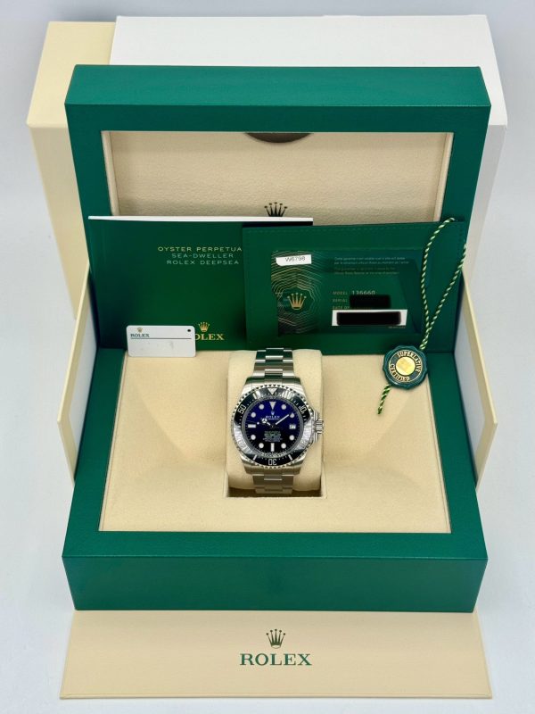 2023 Rolex Deepsea “James Cameron” 44mm 136660 Blue Dial (No. 3 of 3) for sale