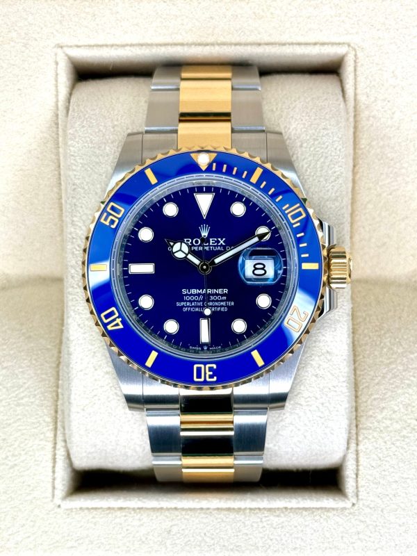 2023 Rolex Submariner “Bluesy” 41mm 126613LB Two-Tone Blue Dial (No. 6 of 7) for sale