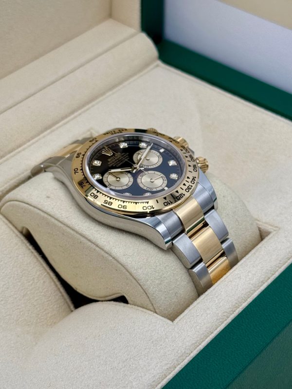 2025 Rolex Daytona 40mm 126503 Two-Tone Black Diamond Dial (Unworn) for sale