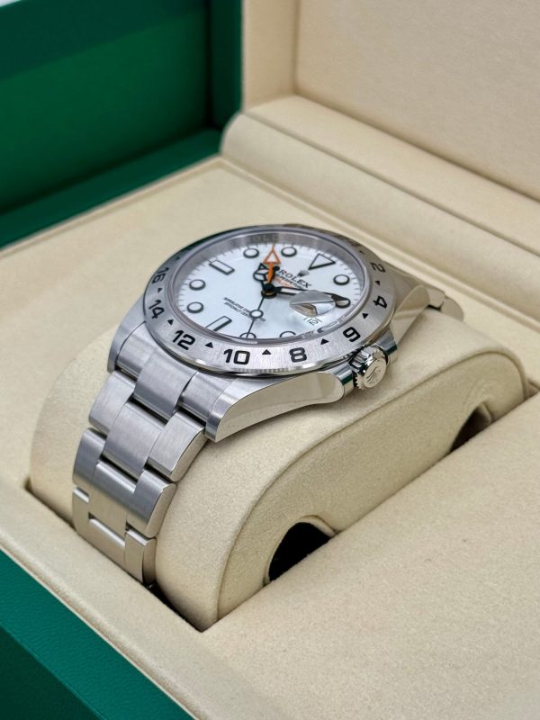 2025 Rolex Explorer II 42mm 226570 Polar White Dial (Unworn) (No. 3 of 4) for sale