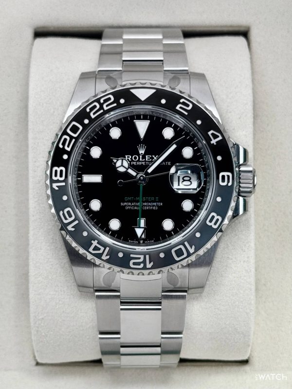 2026 Rolex GMT-Master II “Bruce Wayne” 40mm 126710GRNR Oyster (STICKERED) (Unworn) for sale