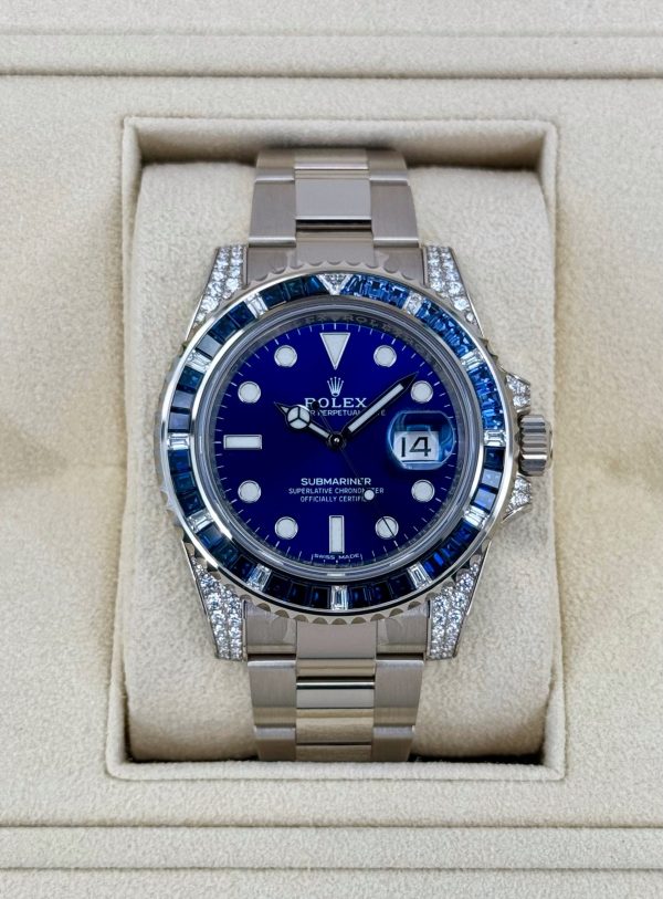 2020 Rolex Submariner 40mm 116659SABR White Gold Blue Dial for sale