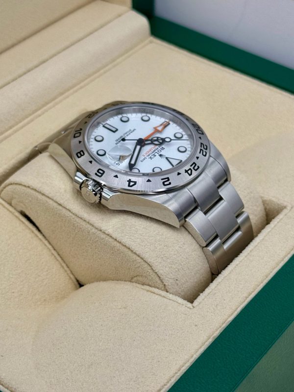 2025 Rolex Explorer II 42mm 226570 Polar White Dial (Unworn) (No. 1 of 4) for sale