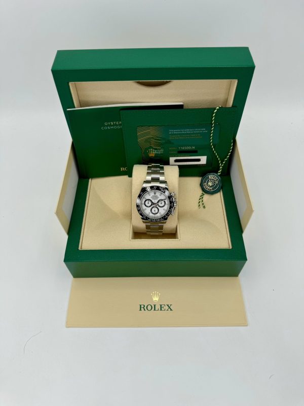 2022 Rolex Daytona 40mm 116500LN Stainless Steel Panda Dial (Unworn) for sale