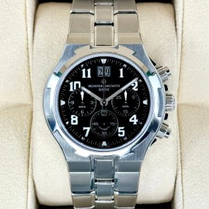 Vacheron Constantin Overseas Chrono 40mm 49140/423A-8886 Black Dial for sale