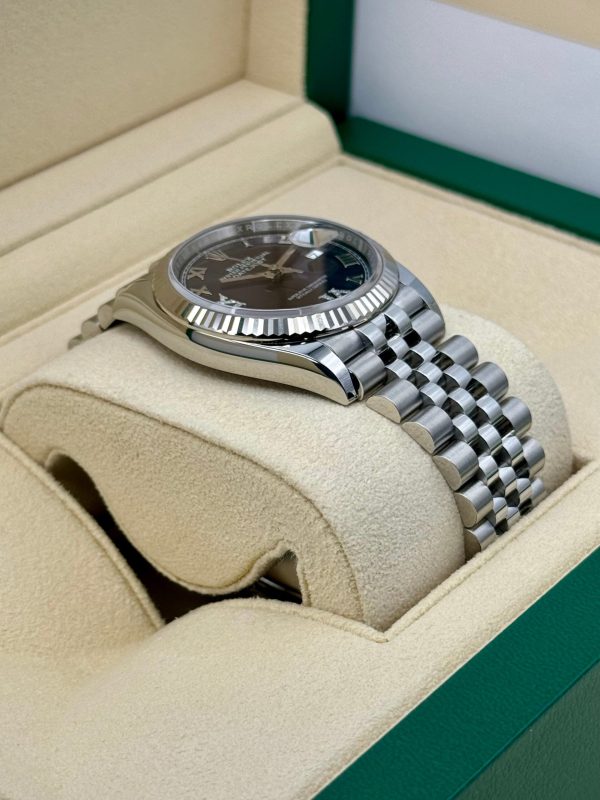 2025 Rolex Datejust 36mm 126234 Stainless Steel Jubilee Purple Dial (Unworn) for sale