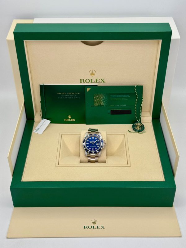 2020 Rolex Submariner 40mm 116659SABR White Gold Blue Dial for sale