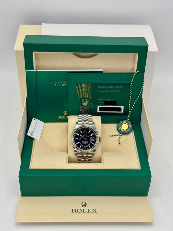 2025 Rolex Sky-Dweller 42mm 336934 Jubilee Black Dial (Unworn) for sale