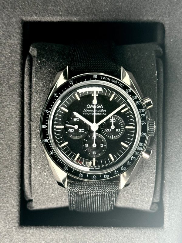 2024 Omega Speedmaster 42mm 310.32.42.50.01.001 Moonwatch Black Dial (Unworn) for sale