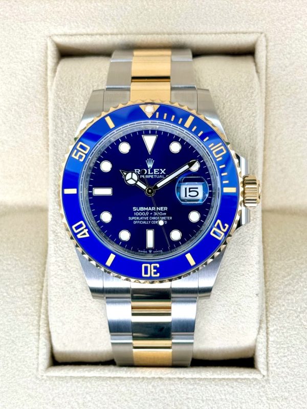 2024 Rolex Submariner “Bluesy” 41mm 126613LB Two-Tone Blue Dial (Unworn) (No. 3 of 3) for sale