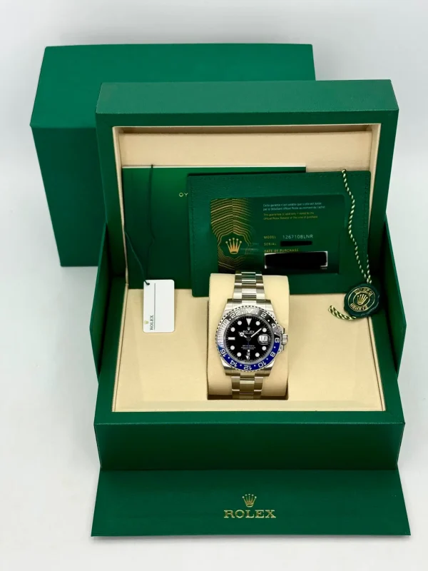2026 Rolex GMT-Master II “Batman” 40mm 126710BLNR Oyster (Unworn) for sale