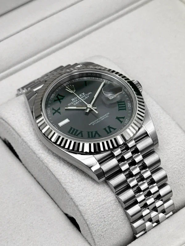 2026 Rolex Datejust 41mm 126334 Jubilee Wimbledon Dial (Unworn) for sale