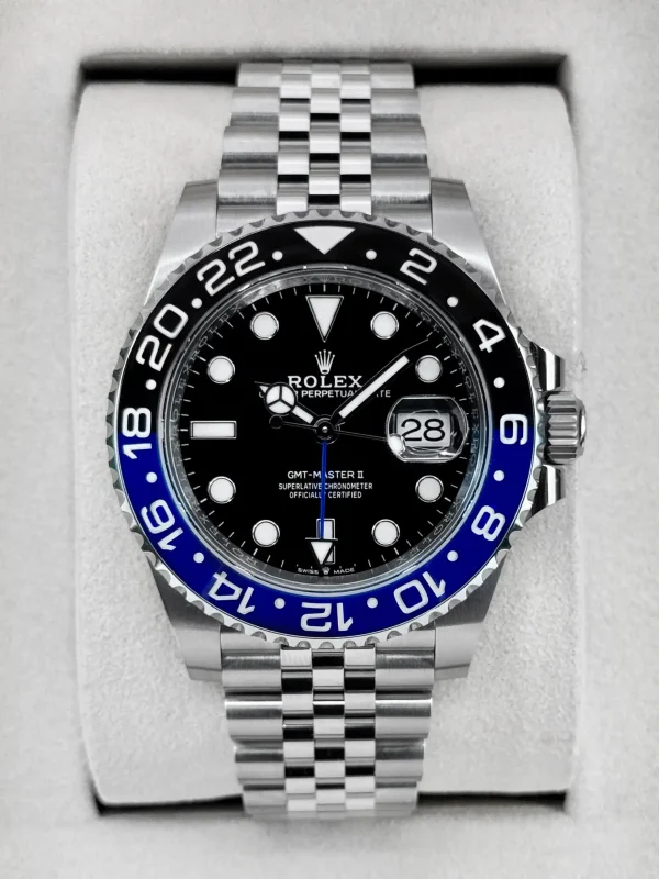 2026 Rolex GMT-Master II “Batgirl” 40mm 126710BLNR Jubilee (Unworn) for sale