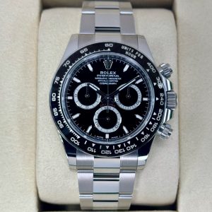 2025 Rolex Daytona 40mm 126500LN Stainless Steel Black Dial (Unworn) for sale
