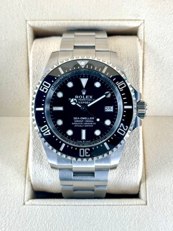 2024 Rolex Deepsea 44mm 136660 Stainless Steel Black Dial for sale