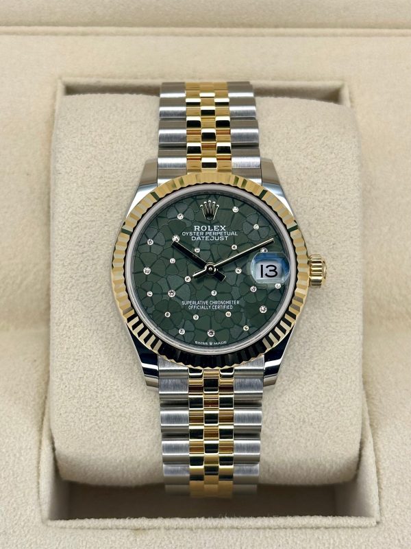 2024 Rolex Lady Datejust 31mm 278273 Two-Tone Floral Motif Dial (Unworn) for sale