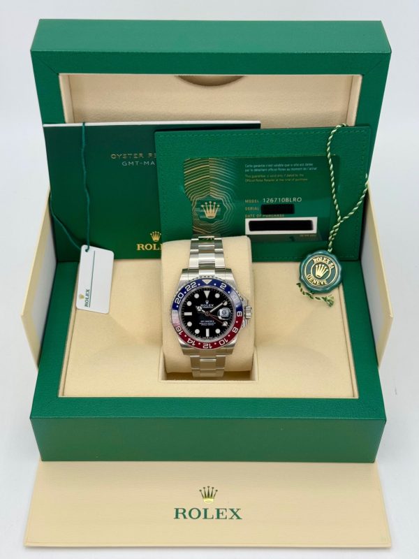 2022 Rolex GMT-Master II “Pepsi” 40mm 126710BLRO Oyster (No. 5 of 5) for sale