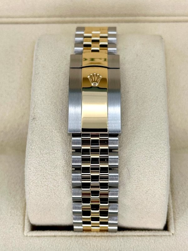 2023 Rolex Datejust 41mm 126333 Two-Tone Jubilee Black Stick Dial for sale