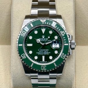 2015 Rolex Submariner “Hulk” 40mm 116610LV Green Dial (No. 1 of 7) for sale