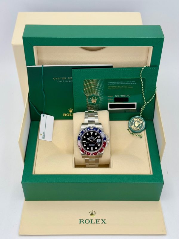 2022 Rolex GMT-Master II “Pepsi” 40mm 126710BLRO Oyster (No. 5 of 5) for sale
