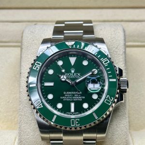 2015 Rolex Submariner “Hulk” 40mm 116610LV Green Dial (No. 2 of 7) for sale