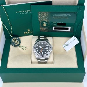2023 Rolex Explorer II 42mm 226570 Black Dial (No. 1 of 2) for sale
