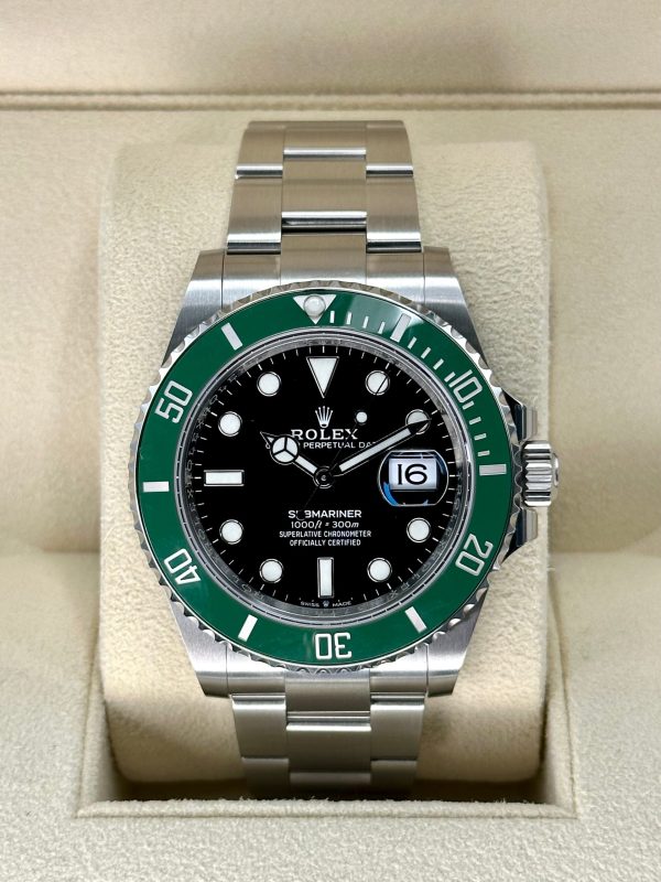 2022 Rolex Submariner “Starbucks” 41mm 126610LV Black Dial (Unworn) for sale