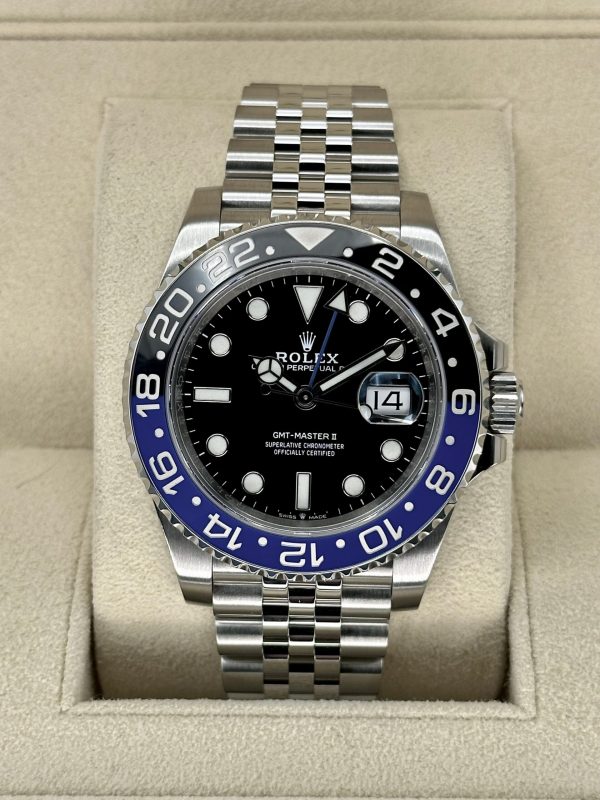2021 Rolex GMT-Master II “Batgirl” 40mm 126710BLNR Jubilee Black Dial (No. 1 of 2) for sale