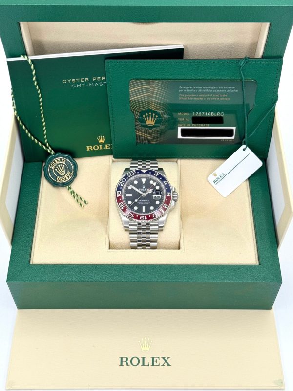 2024 Rolex GMT-Master II “Pepsi” 40mm 126710BLRO Jubilee (Unworn) (No. 2 of 2) for sale