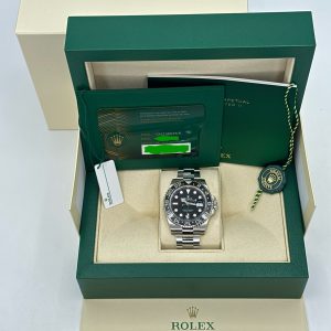 2024 Rolex GMT-Master II “Bruce Wayne” 40mm 126710GRNR Oyster (Unworn) for sale