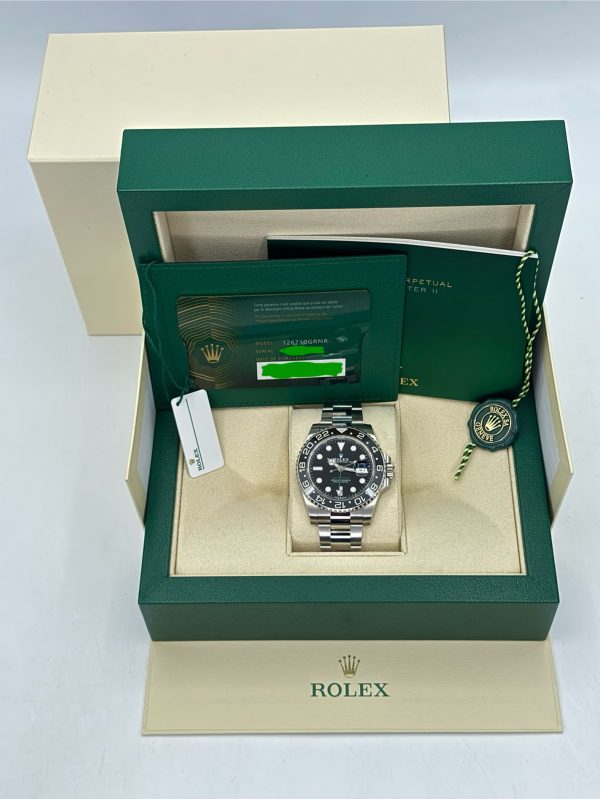 2024 Rolex GMT-Master II “Bruce Wayne” 40mm 126710GRNR Oyster (Unworn) for sale